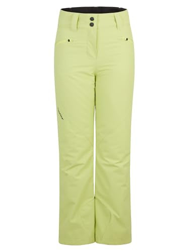 Ziener Kinder Alin Ski-Hose/Schnee-Hose | atmungsaktiv, wasserdicht, PFC frei, Lime Light, 152 im Sale